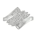 thumbnail image 3 of Arista 3/8 Carat T.W Diamond Fashion Anniversary Ring in Sterling Silver (I-J, I2-I3), 3 of 3