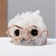 thumbnail image 1 of Figura de erizo de cristal de amatista natural | Pequeño adorno de piedra de cristal hecho a mano | Decoración de escritorio única | Regalo para aliviar el estrés | 4cm x 3cm x 2cm | Escultura, 1 of 1