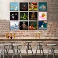thumbnail image 5 of Set De 12 Cuadros Decorativos, Para Bar, Bebidas, 5 of 5