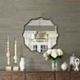thumbnail image 3 of Kenneth James by Brewster 2732-80085 Shandong Slate Ramie Grasscloth Wallpaper, 3 of 3
