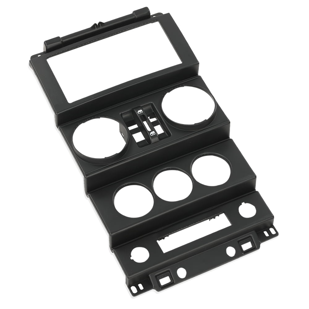 PIT66 Dash Center Bezel Trim Fit for 2007-2010 Jeep Wrangler Instrument Panel DashBoard