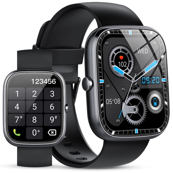 Smart Watch Fits for Android and iPhone 1.91" HD Screen Smartwatch for Men Women(Answer/Make Call), Smart Watches with 120 Sports Modes, IP68 Waterproof Activity Trackers for Android Ios for Gift