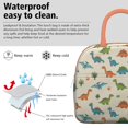 thumbnail image 3 of Womens Colorful Dinosaur and Leaf Pattern Lunch Box for Work,Insulated Lunch Bag for Women,Loncheras Para Mujer,Leakproof Adult Lunch Bag for Work,Beach,Travel,Picnic,Camping, 3 of 7