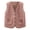 White, variant on XRoczxe 5‑13 Years Old Kids Fleece Vest, Boys Girls Solid Color Sherpa Sleeveless Gilet, Button‑Down Warm Casual Vest With Pockets