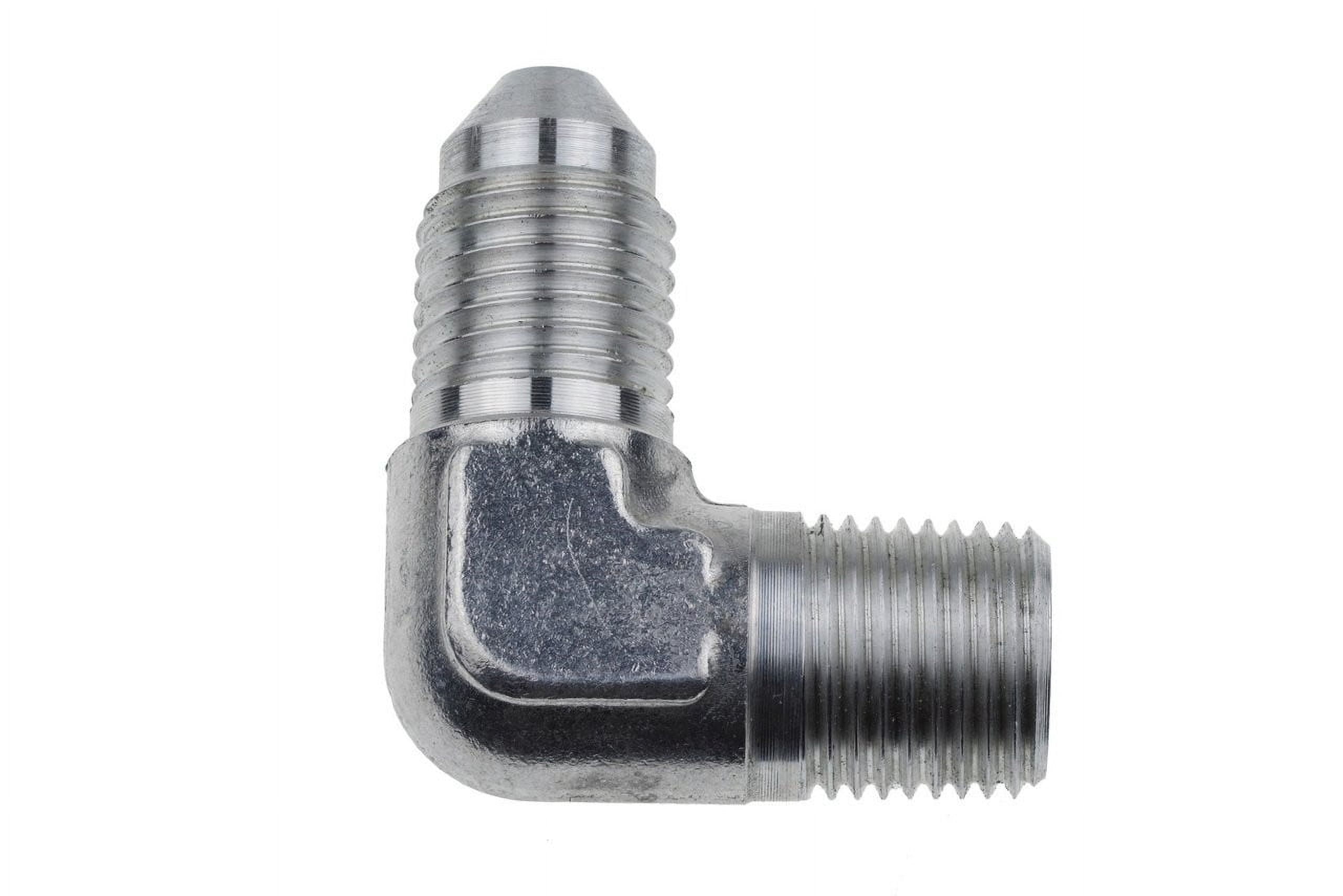 Red Horse Performance 322-03-02 Stainless -03 Flare To 1/8" Pipe 90 Degree