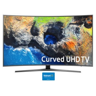 Samsung 65" Class Curved 4K (2160P) Smart LED TV (UN65MU7500FXZA) with $50 Gift Card