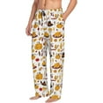 thumbnail image 3 of Kdxio Thanksgiving Print Men's Sleep Pajama Pant Lounge Pants with Pockets, 3 of 8