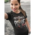 thumbnail image 2 of AJ Styles Omos Phenomenally Done Black T-shirt, 2 of 4