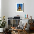 thumbnail image 4 of Art.com Spire and Prayer Flags of the Swayambhunath Stupa in Kathmandu, Nepal, Asia Photographic Print by Gavin Hellier, Black Frame Wall Art, 23" x 29", 4 of 5