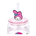 thumbnail image 2 of Vaso My shop Hello Kitty de Vidrio de My Meleody con Tapa y Popote de 610 ml., 2 of 4