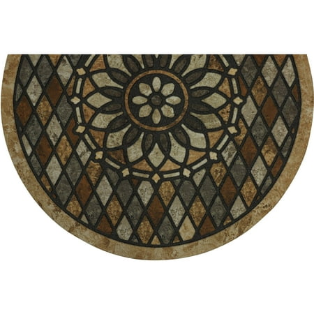 Mohawk Home Stone Slice Recycled Rubber Doormat