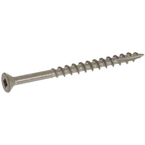 Hillman 48268 ExteriorCoated Square Drive Green Deck Screws ("9 x 3") 250 Pieces Walmart.ca