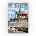 thumbnail image 3 of Point Betsie Lighthouse, Michigan (12x18 Wall Art Poster, Room Decor), 3 of 3