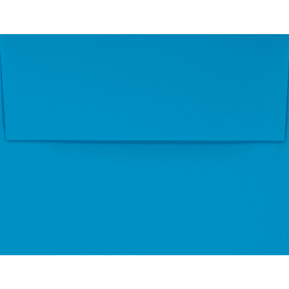 LUXPaper A4 Invitation Envelopes, 4 1/4 x 6 1/4, 80 lb. Pool Blue, 500 Pack