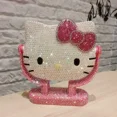 thumbnail image 5 of Sanrio Hello Kitty Mirror Rhinestones Beauty Handheld Mirror Decor Party Gifts, 5 of 8