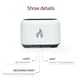 thumbnail image 5 of Xihbxyly Difusor de Aroma de Llama, Humidificador Silencioso de Llama Mejorado, Elegante Luz Led y Aromaterapia, Ideal para Relajarse En Casa, Oficina, Yoga, Apagado Automático, Capacidad de 150 Ml, 5 of 6