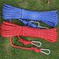 thumbnail image 2 of Cuerda de trepadora Acampar al aire libre Senderismo de 10 mm de diámetro Correa de cable de emergencia 10m/32.81 pies Poliéster que transporta equipo de cordón rojo Inevent OD020410-01, 2 of 7