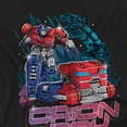 thumbnail image 3 of TRANSFORMERS ONE Orion Pax Retro Kids T Shirt for Youth Boys and Girls, Black, Small, 3 of 5
