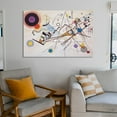 thumbnail image 6 of Wassily Kandinsky Composition VIII Print Photo Art Painting Canvas Poster Home Decorative Bedroom Modern Decor Posters Gifts 16x24inch(40x60cm), 6 of 6