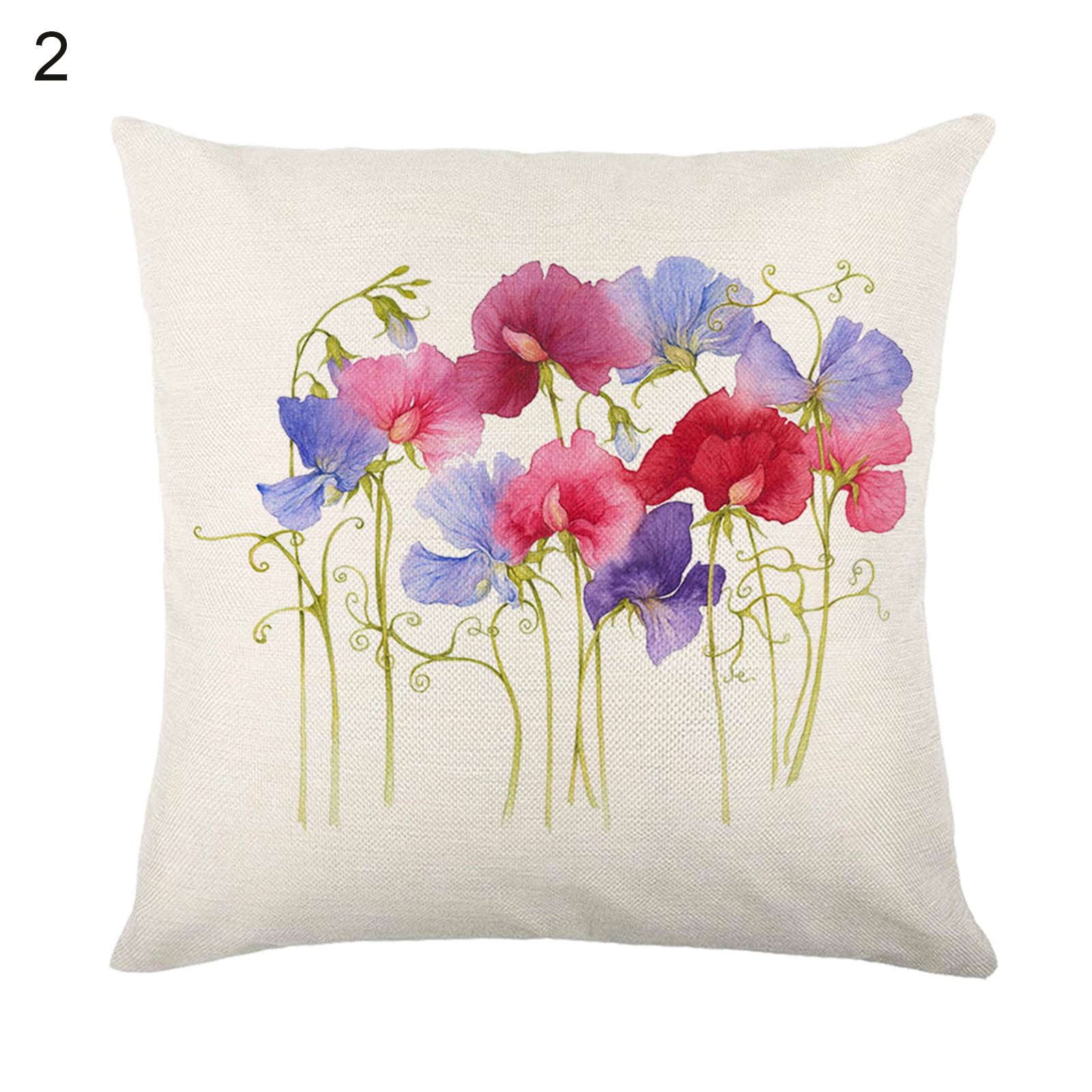 Digital Print Cushion covers beautiful flower print cushion cover 