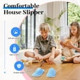 thumbnail image 4 of Pantuflas desechables Twistover Twistover para niños, 12 pares, azules, 4 of 7