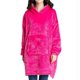 thumbnail image 1 of Sudadera con capucha para hombre y mujer, jersey holgado de franela para el hogar, camisón cálido de polar, manta para TV, 1 of 6
