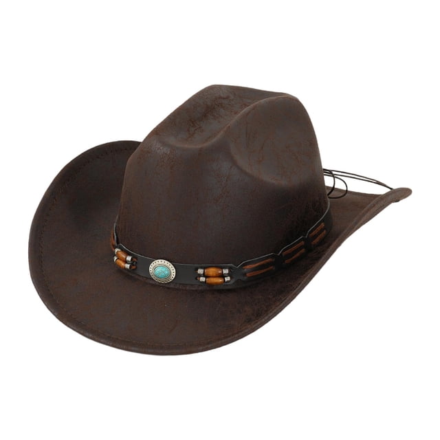 Sombrero de vaquero Fernando Estilo C para mujeres y hombres