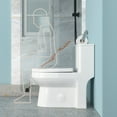 thumbnail image 5 of Bidet Toilet Ceramic One Piece Toilet for Bathroom, 12-inch Rough-In, 1.1/1.6 GPF, Dual Flush with Soft Clsoing Seat, Powerful Dual Flush MAP 800g,One Piece Toilet, 5 of 17
