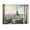 picture2, variant on JRXY Fake Window City Canvas Artwork: Cityscape Skyline View Painting Paris Eiffel Tower Picture Print for Bedroom - 20x16 Inch picture1