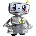 thumbnail image 1 of GFDYREE LED LankyBot Plush Toy Foxy Lanky Boxy Plush LED Cyborg Plush Toys(Robot 35cm), 1 of 7