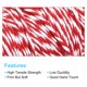 thumbnail image 3 of Cordel Embalaje Cuerda Envoltura Algodón Cordel 100M/109 Yardas Rojo y Blanco Cuerda para Regalo Envoltura, Navidad Cordel, 3 of 7