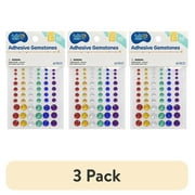 (3 pack) Hello Hobby Multicolor Adhesive Stickers - 60 Piece Set for Scrapbooking
