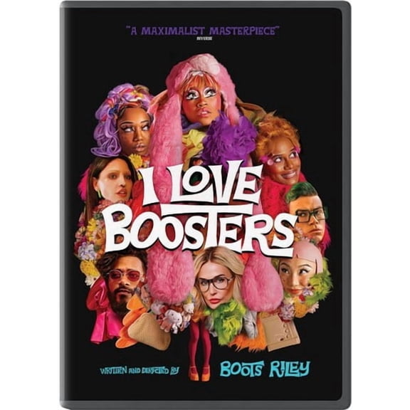 I Love Boosters (DVD) Decal - Neon, Comedy