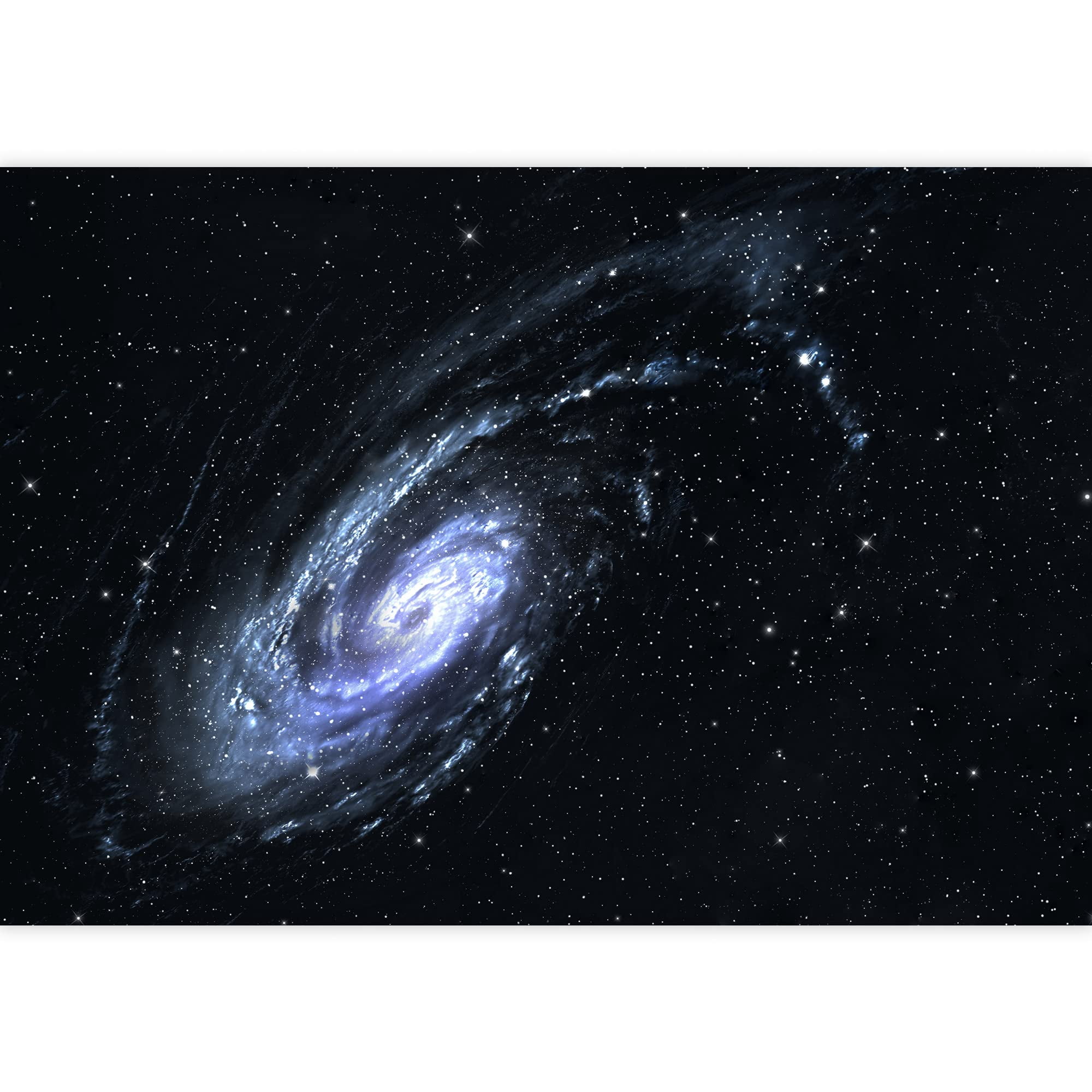 wall26 - Large Wall Mural - Majestic Scene of The Galaxy | Self-Adhesive Vinyl Wallpaper/Removable Modern Decorating Wall Art - 66" x 96"