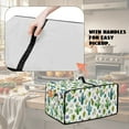 thumbnail image 5 of Renewold Toaster Oven Cover Dust-Proof Polyester Convection Oven Air Fryer Protector with Accessory Pockets and Handle Home Kitchen Decor, 20.5 x 16.5 x 10 Inches, Cactus Succulent, 5 of 7