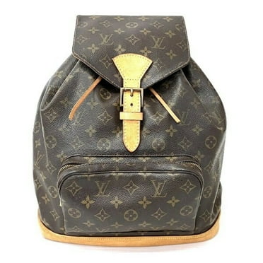 Pre-Owned Louis Vuitton Monogram Montsouris GM M51135 Bags Backpacks Men's Women's (Good)