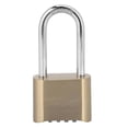 thumbnail image 1 of Cadenas à combinaison en laiton à 4 chiffres pour valise et bagages, 1 of 4