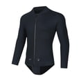thumbnail image 4 of Traje de neopreno protección solar traje de buceo chaqueta de traje de baño con cremallera frontal para S, 4 of 8