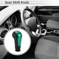 thumbnail image 2 of Perilla de cambio manual de 5 velocidades Unique Bargains para Chevrolet Spark 11-16, plástico verde y negro, 2 of 7