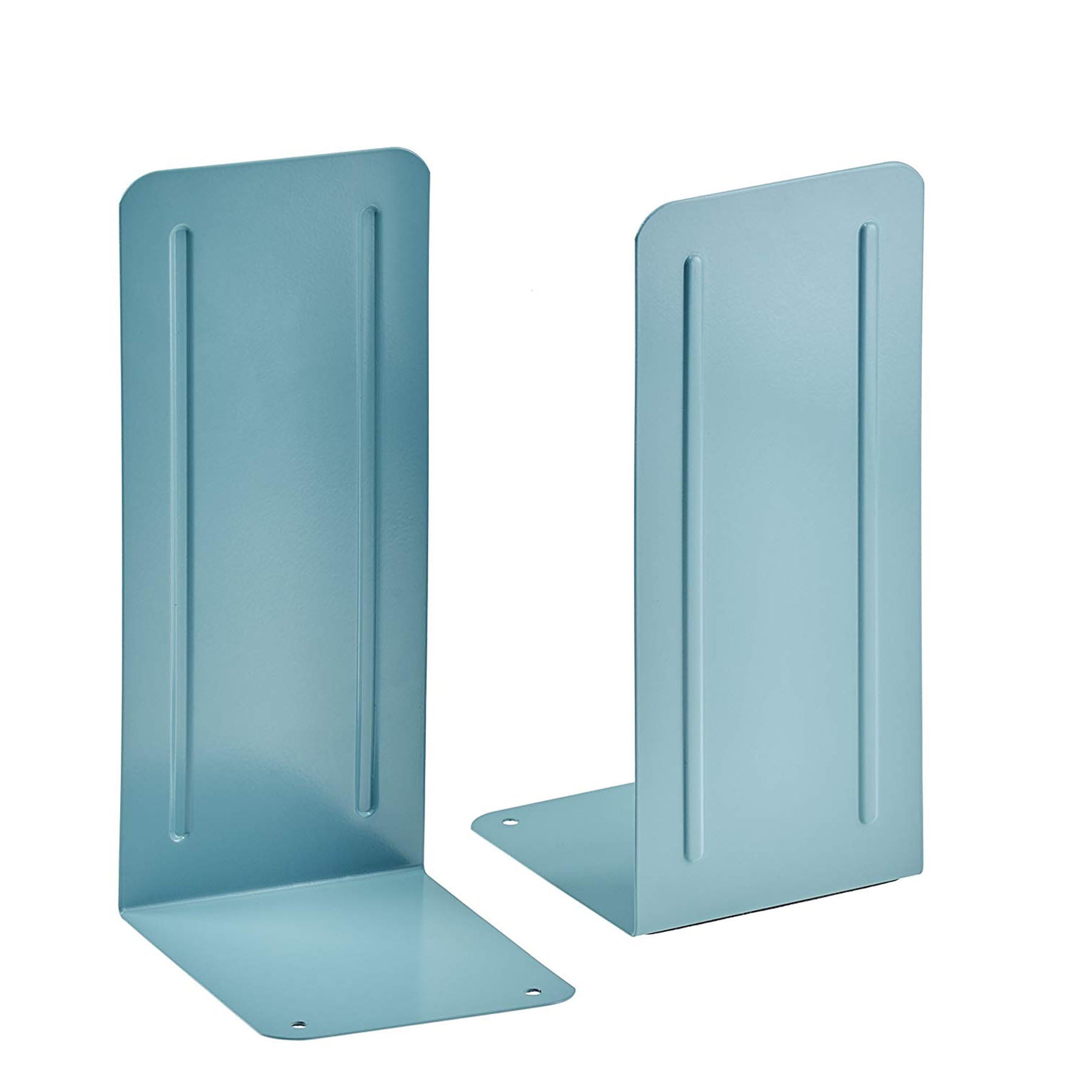 Acrimet Jumbo Premium Metal Bookends 9' (Heavy Duty) (Green Color) (1 Pair)