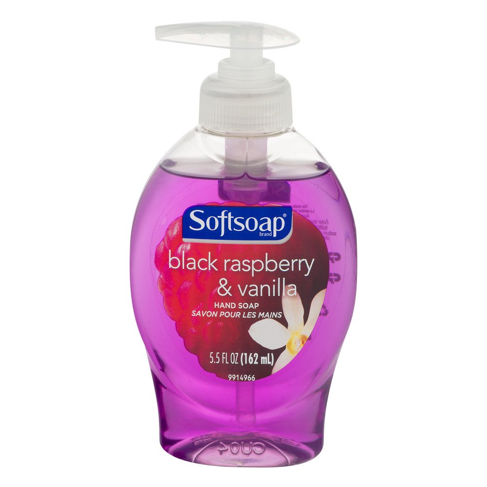 Softsoap Liquid Hand Soap, Black Raspberry and Vanilla 5.5 fl oz