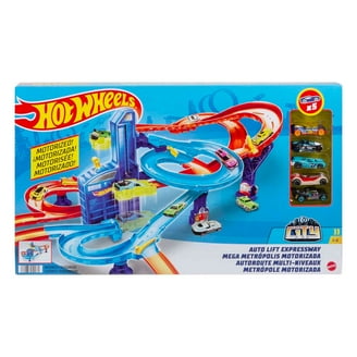 Hot Wheels Track Builder Stunt Vertical Launch Kit, 50-in Tall