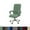 Green, variant on Office Chair Cover, Universal Stretchable Desk Chair Cover, Computer Chair Slipcovers Black, XL
