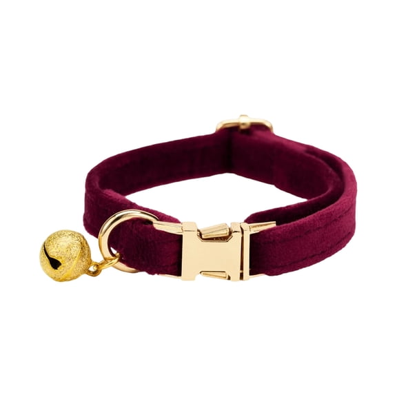 Adjustable Yarn Pet Collar Engravable ID Buckle Detachable Bow Tie for Cats Small Dogs