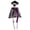 B, variant on Poseable Halloween Skeleton with Classic Ivory Finish, Movable Bones for Spooky Party Bar or Home Decoration, C