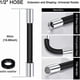 thumbnail image 4 of 360 Flexible Tap Extension - SL.GT For Outdoor Bathroom and Kitchen(Black),Total Length(50cm), 4 of 4