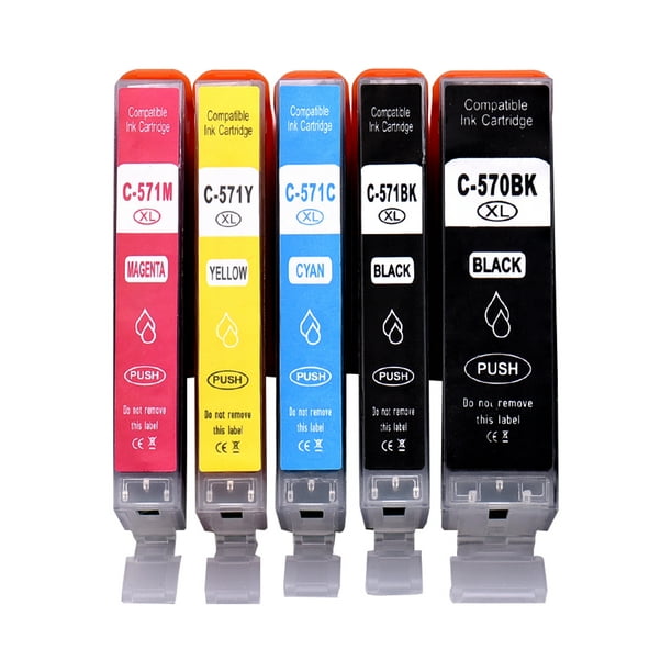 Amdohai Ink Cartridges Replacement for Canon PGI-570 CLI-571XL 570XL 571XL  Compatible with Canon PIXMA MG5700 