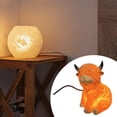 thumbnail image 4 of Lámpara de mesa con diseño , encantadora luz nocturna 3D con alimentación por USB, luz decorativa para sala de estar de estilo rústico. 8x95x125 cm, 4 of 7