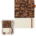 thumbnail image 2 of Cork & Linen Hardcover Notebook, 5.7X8.46inch Journal with Elastic Band, Lined Notebook with Pen Holder, Minimalist Notebook for Writing, Journaling, Work and Daily Planning, 2 of 5