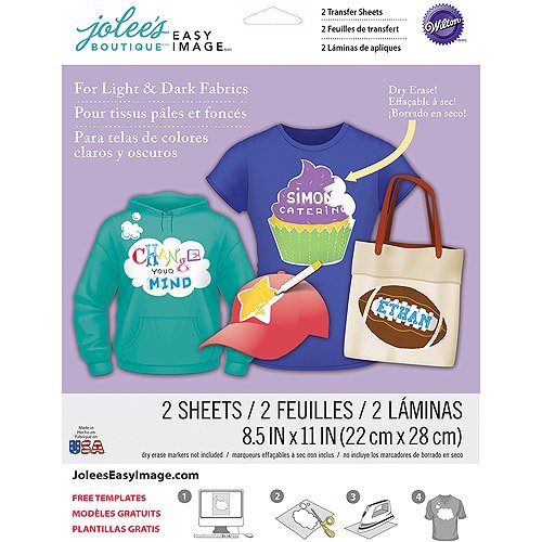 Jolee's Easy Image Transfer Sheets, 8.5" x 11", 10pk